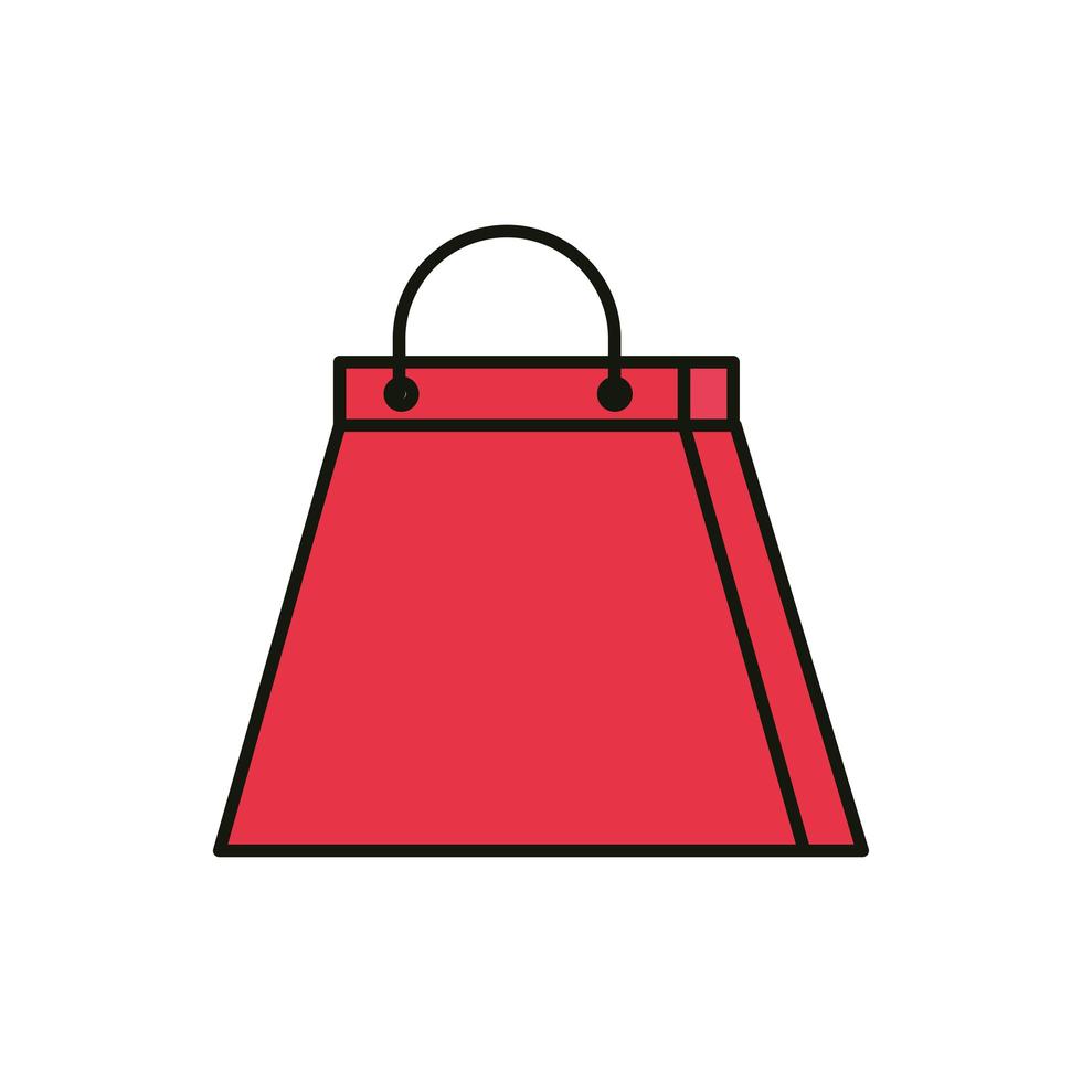 paper shopping bag vector