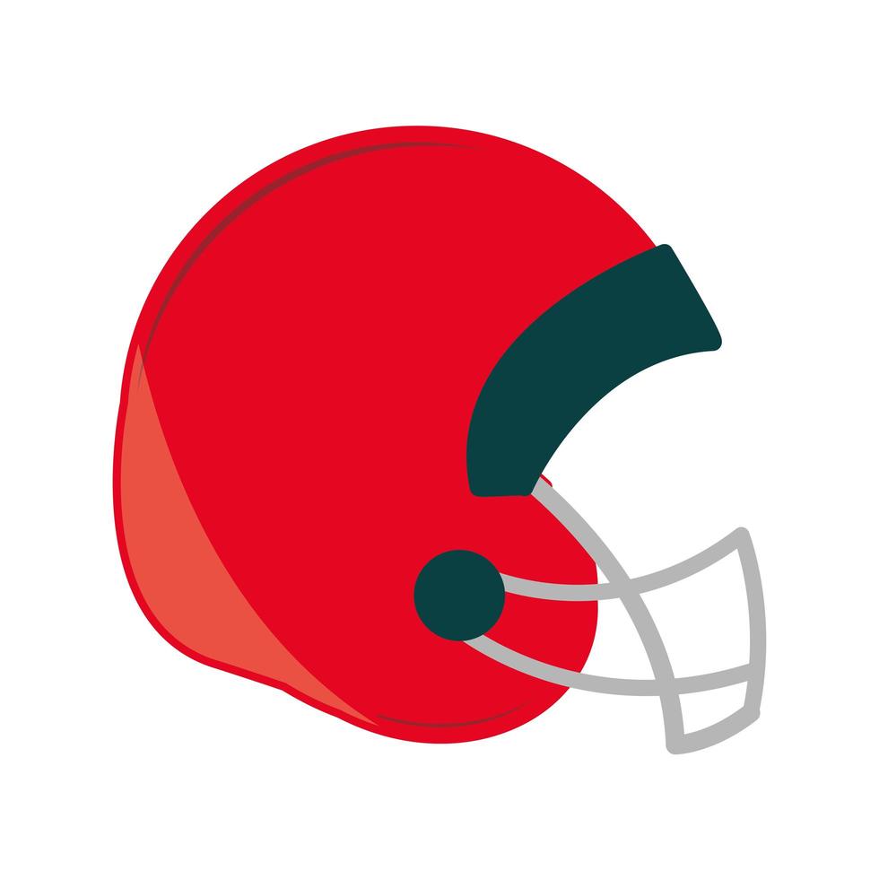 american football helmet vector