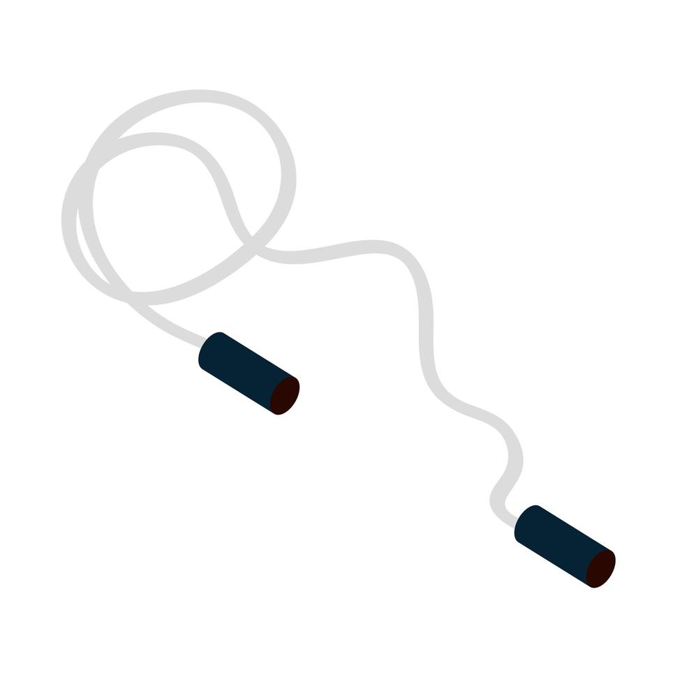 fitness skipping rope vector