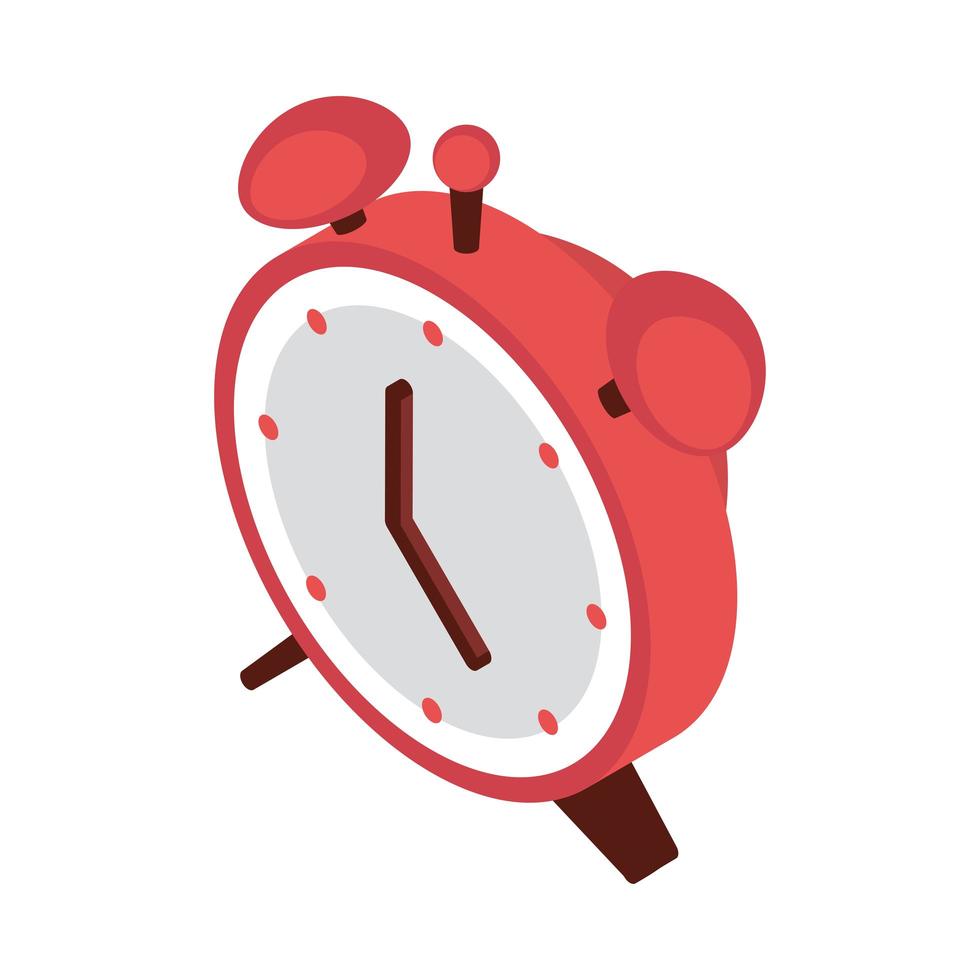 alarm clock time vector