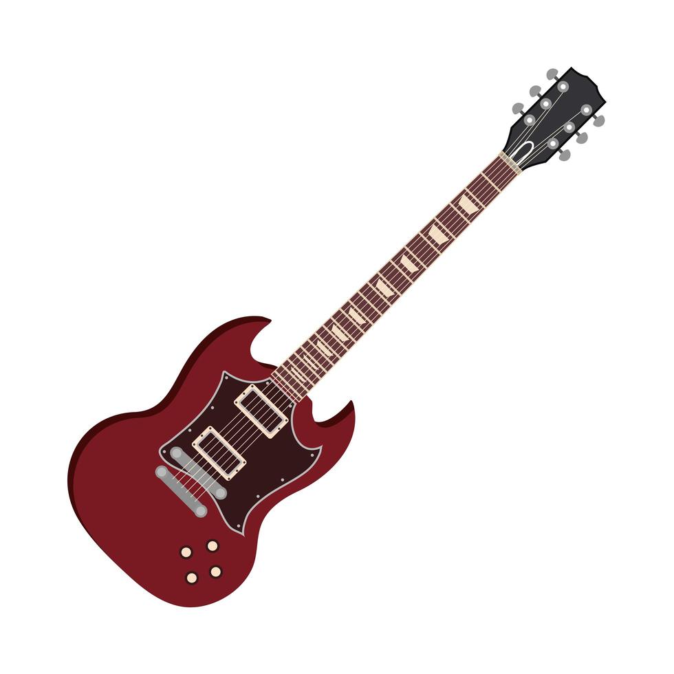 electric guitar string music instrument vector