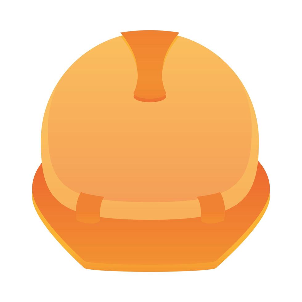 hard hat construction and renovation tool icon home repair concept vector