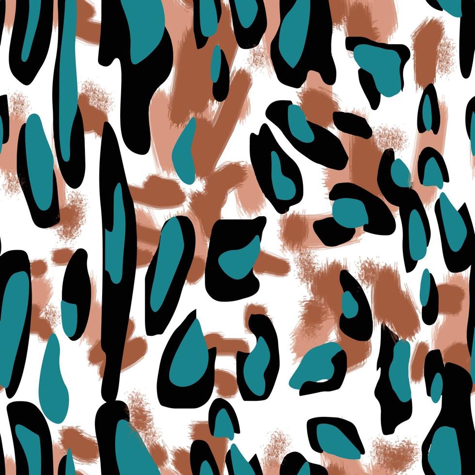 fondo con estampado de leopardo vector