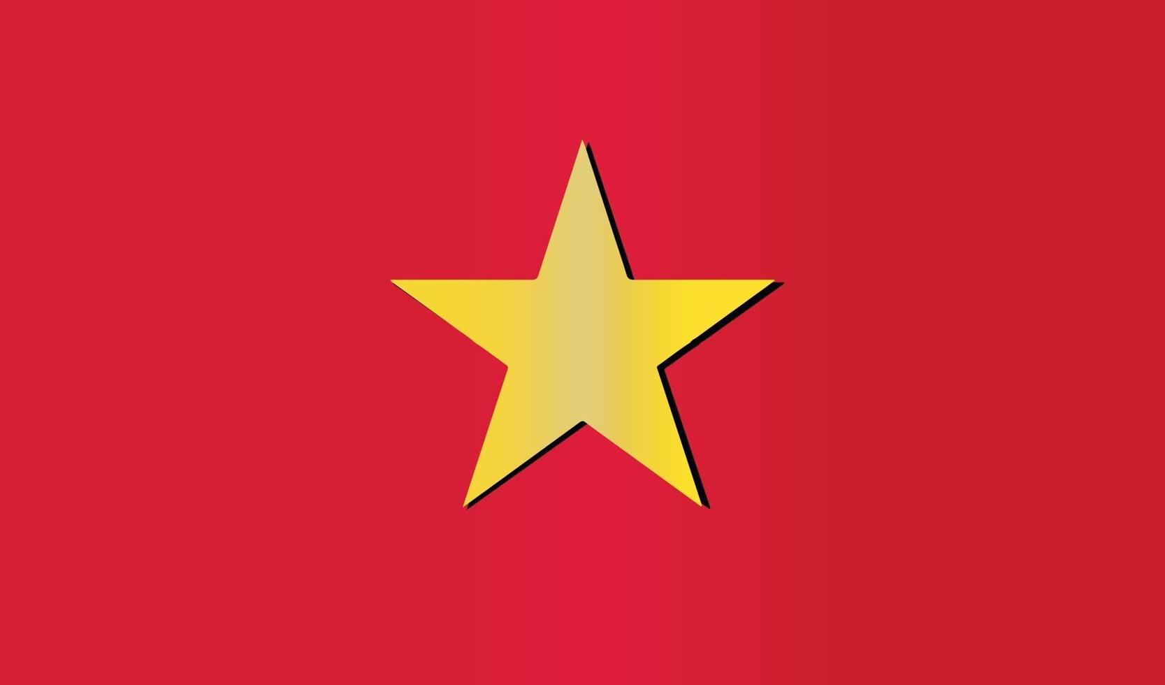 VIETNAM FLAG HISTORY BORN COMMUNIST VIETCONG PROPAGANDHA SYMBOL ICON LOGO vector