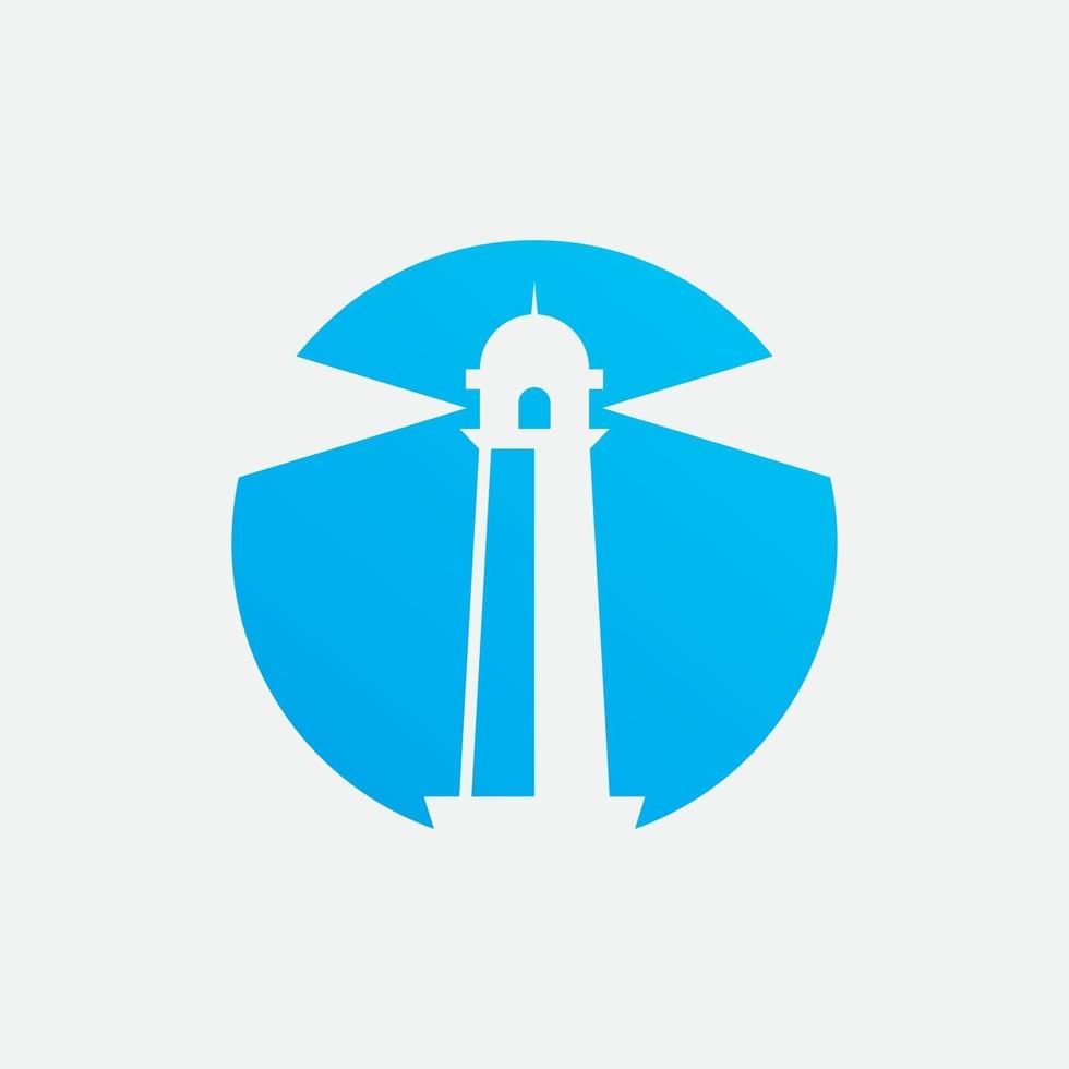 Light House Logo vector Template