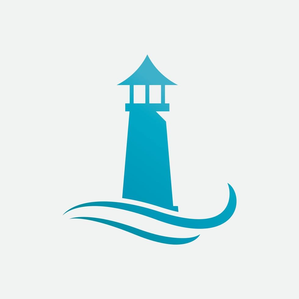 Light House Logo vector Template