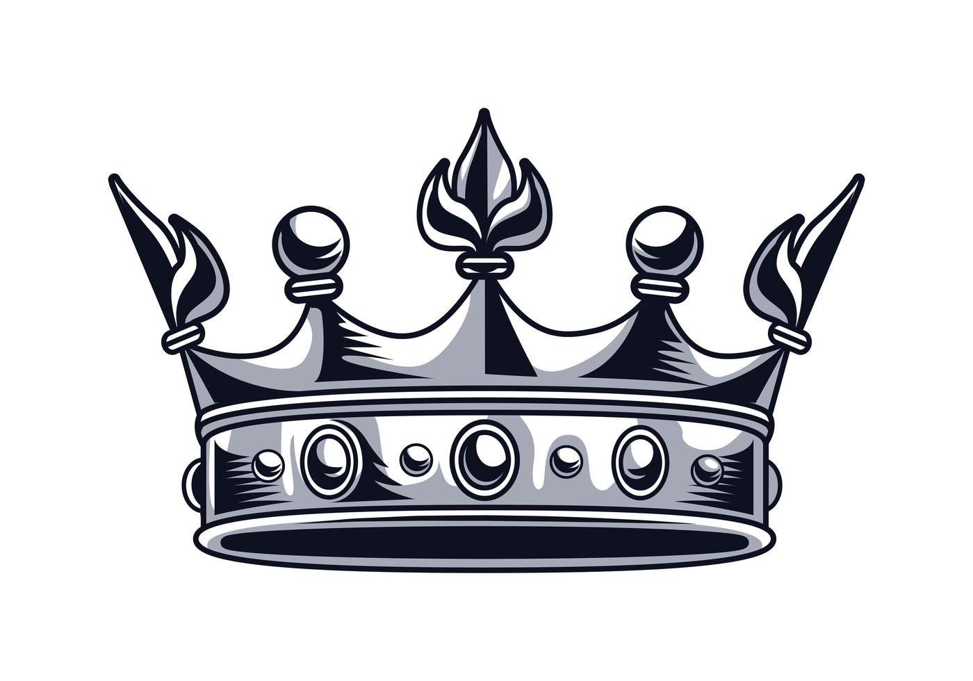 king crown drawing template