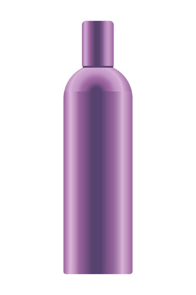 skin care bottle purple product icon vector