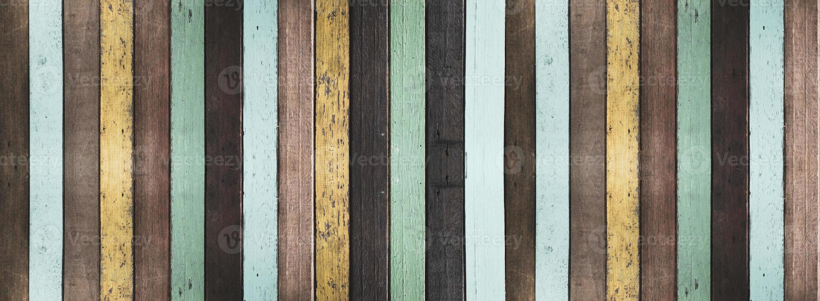 Old painted wooden background and texture photo