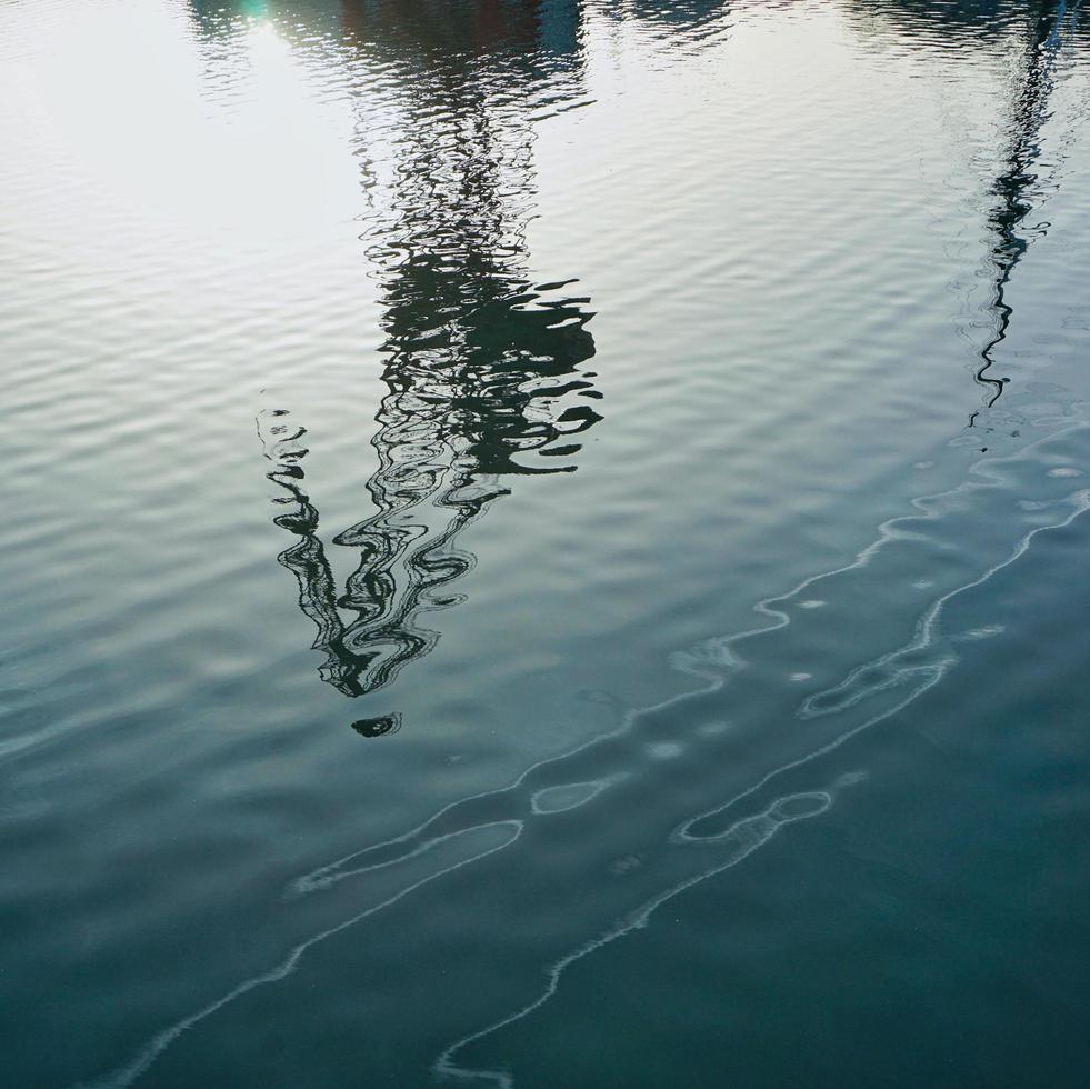 fondo de textura de reflejo de agua foto