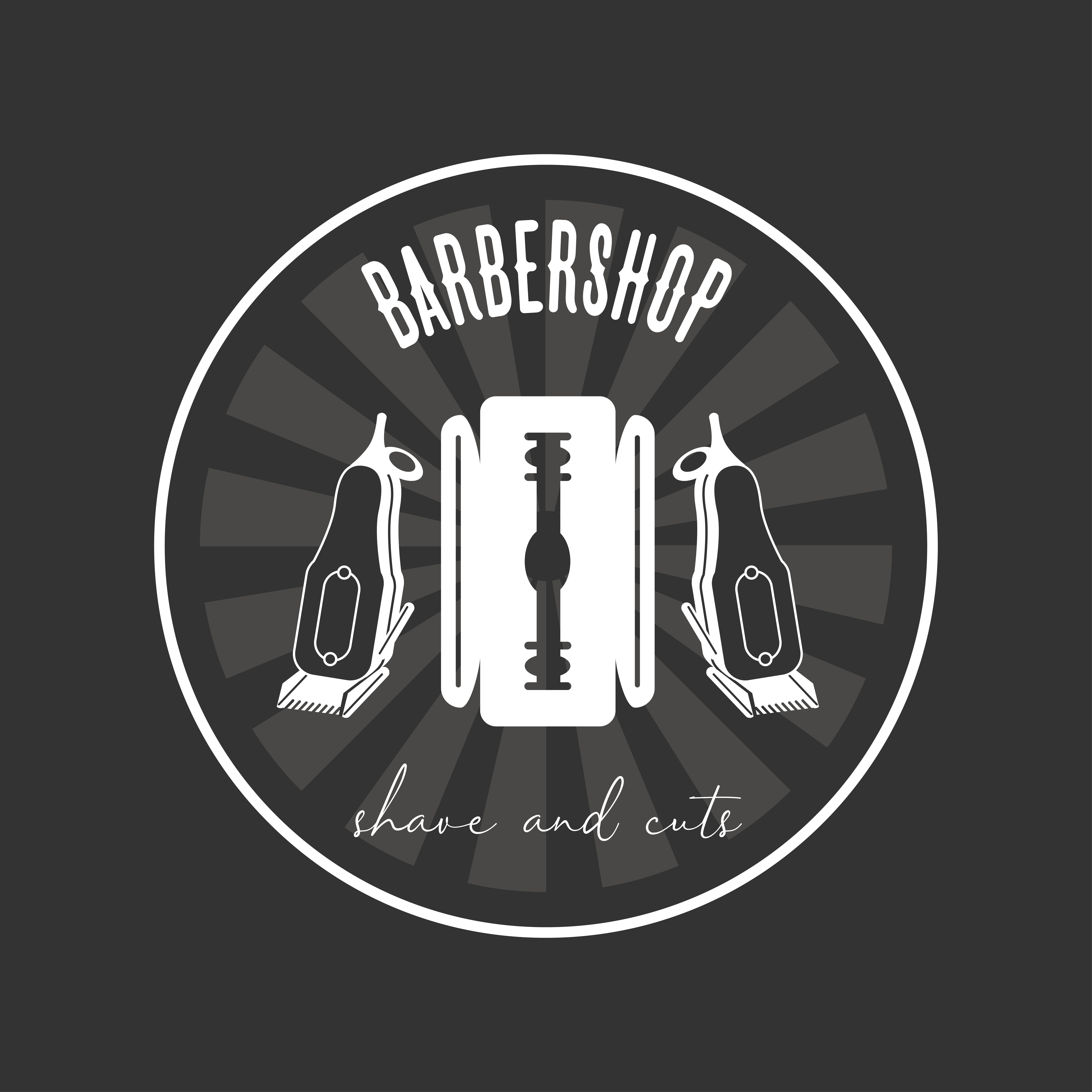 Barber Shop Label 2500940 Vector Art At Vecteezy