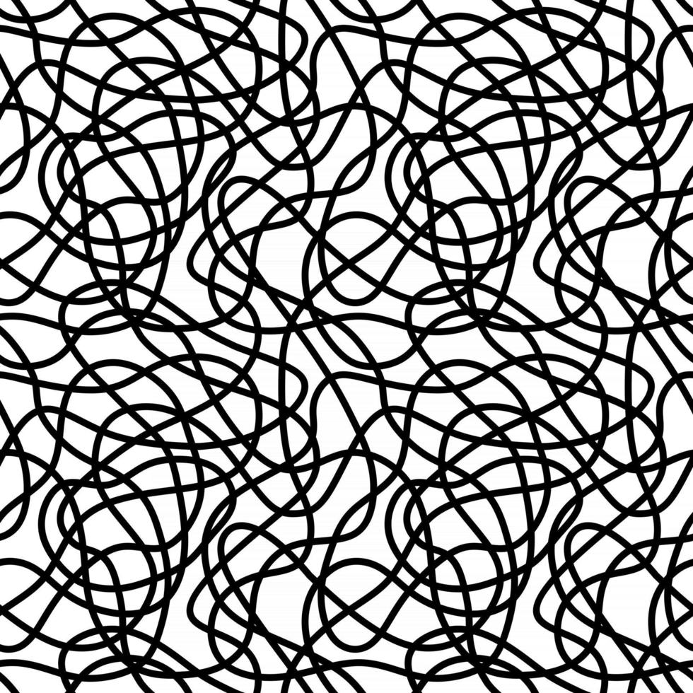 patrón sin costuras con líneas interminables vector