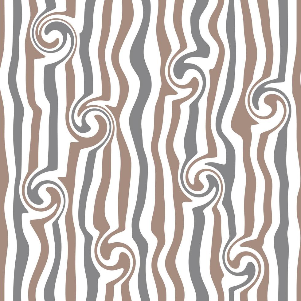 WHITE BACKGROUND WITH BEIGE WAVY STRIPES vector