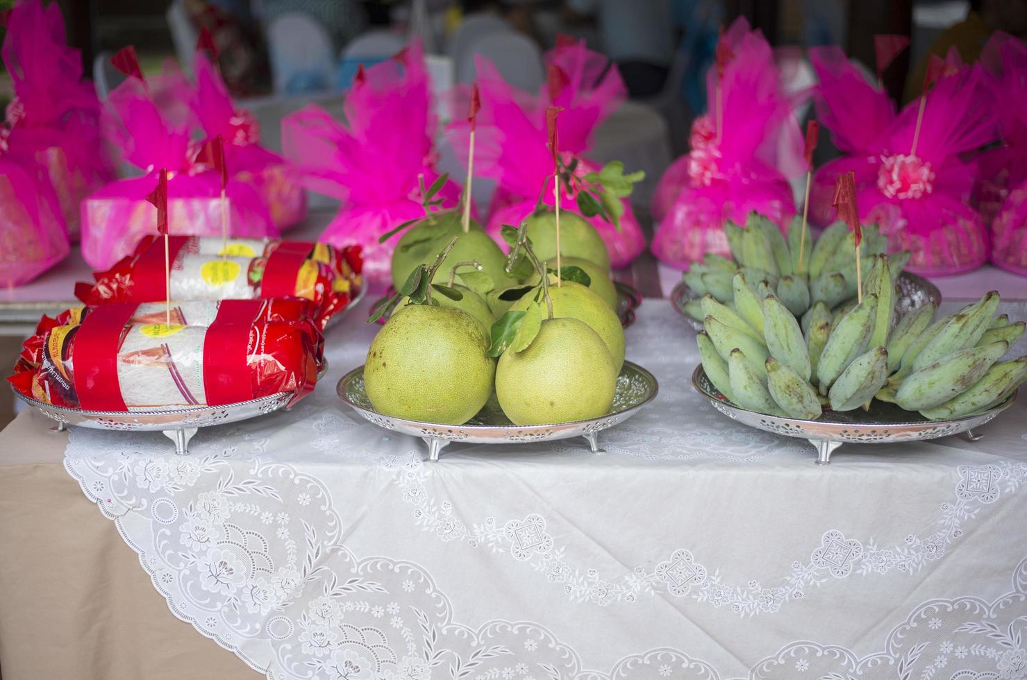 regalo de boda tailandés foto