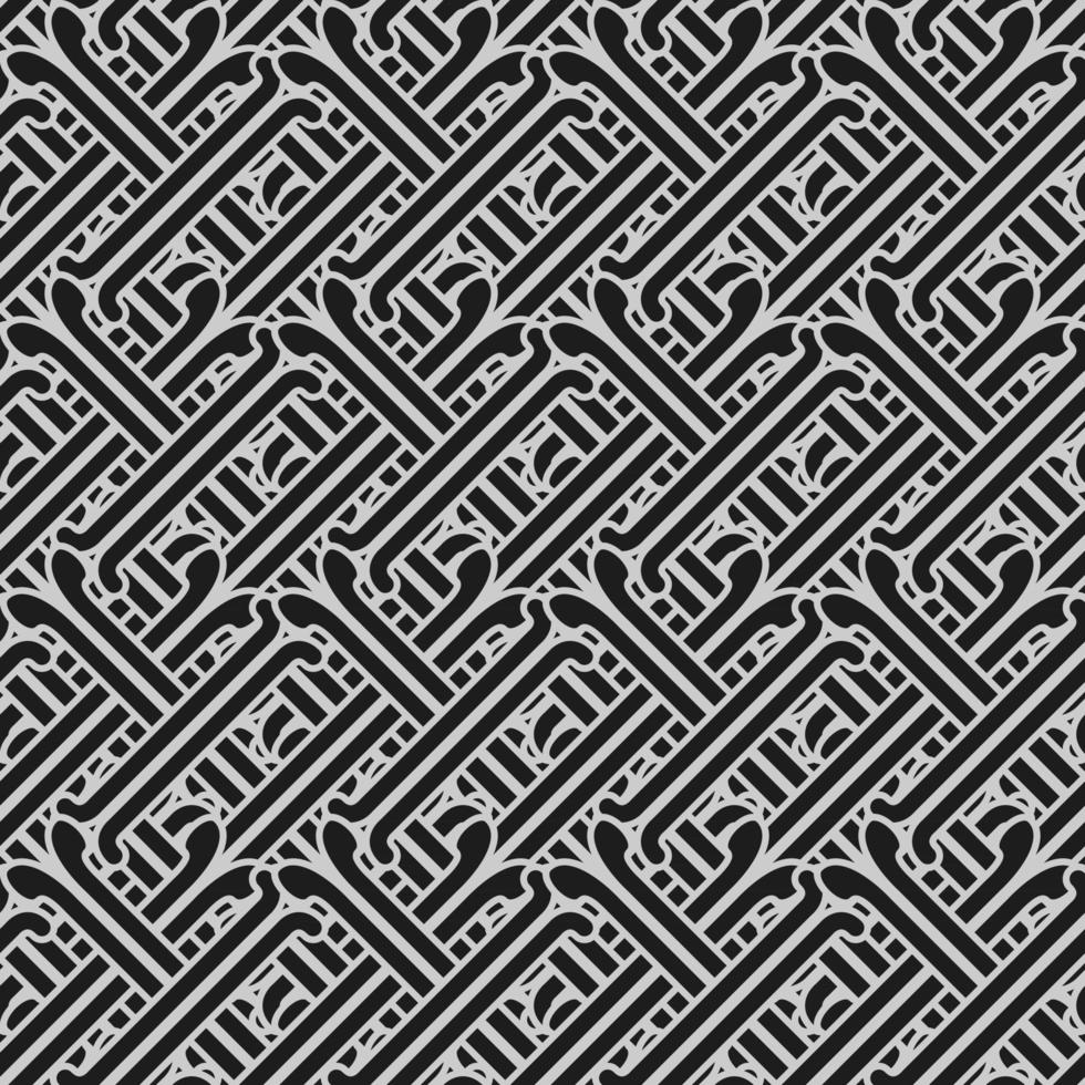 Geometric fabric abstract ethnic pattern vector