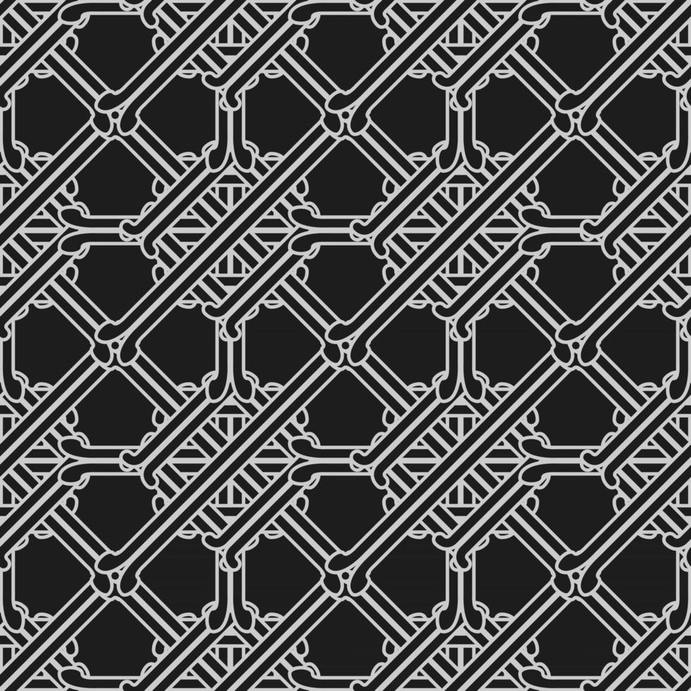 Geometric fabric abstract ethnic pattern vector