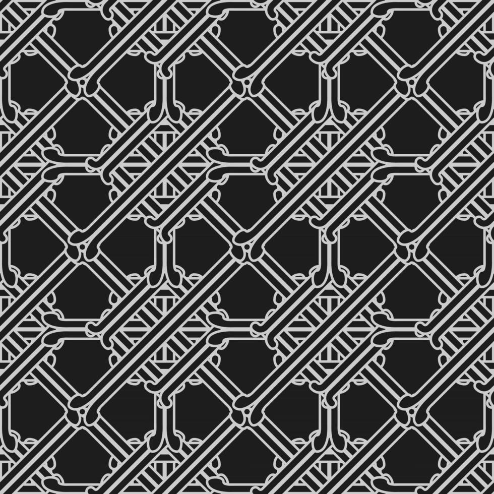 Geometric fabric abstract ethnic pattern vector