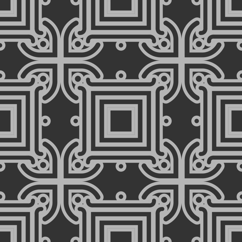 Geometric fabric abstract ethnic pattern vector