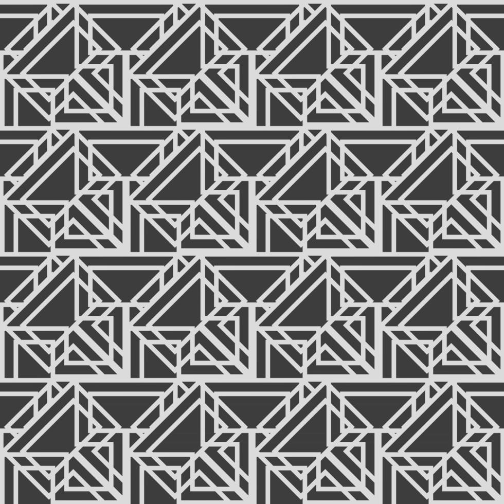 Geometric fabric abstract ethnic pattern vector