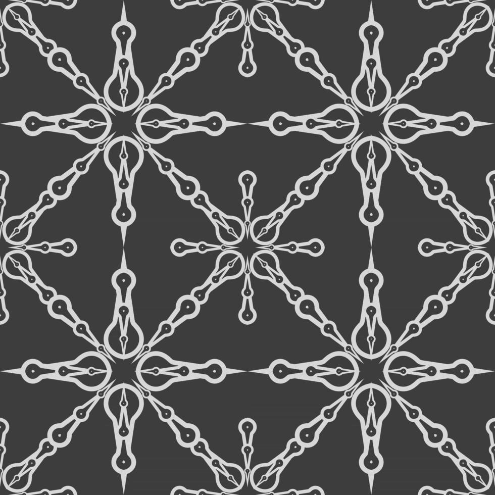 Geometric fabric abstract ethnic pattern vector