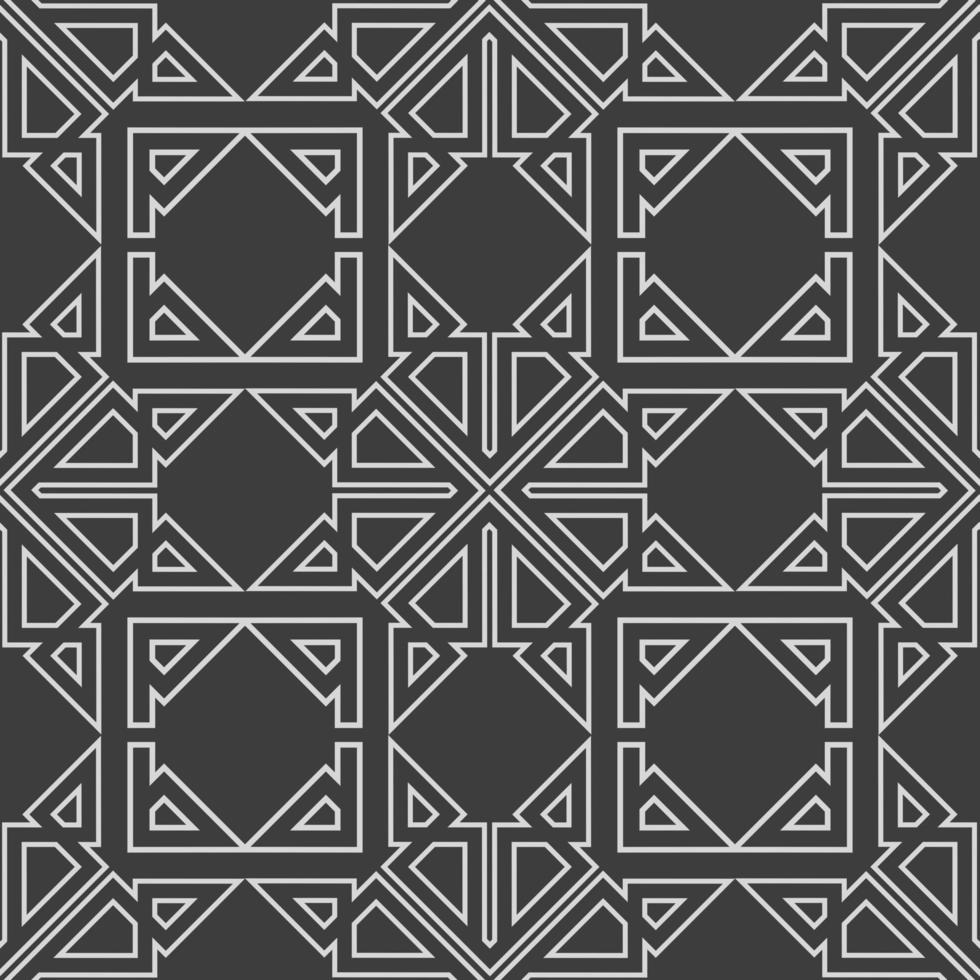 Geometric fabric abstract ethnic pattern vector