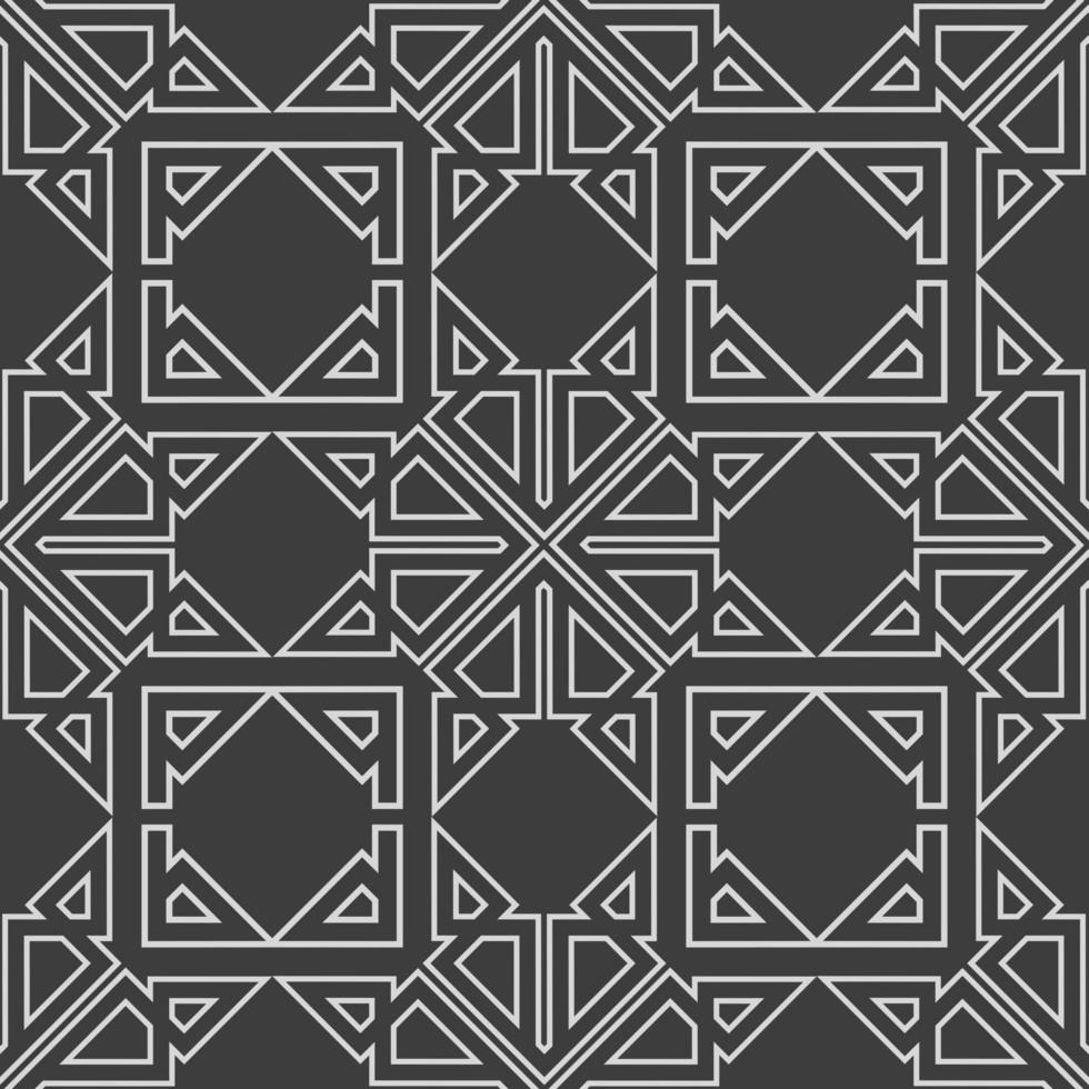 Geometric fabric abstract ethnic pattern vector