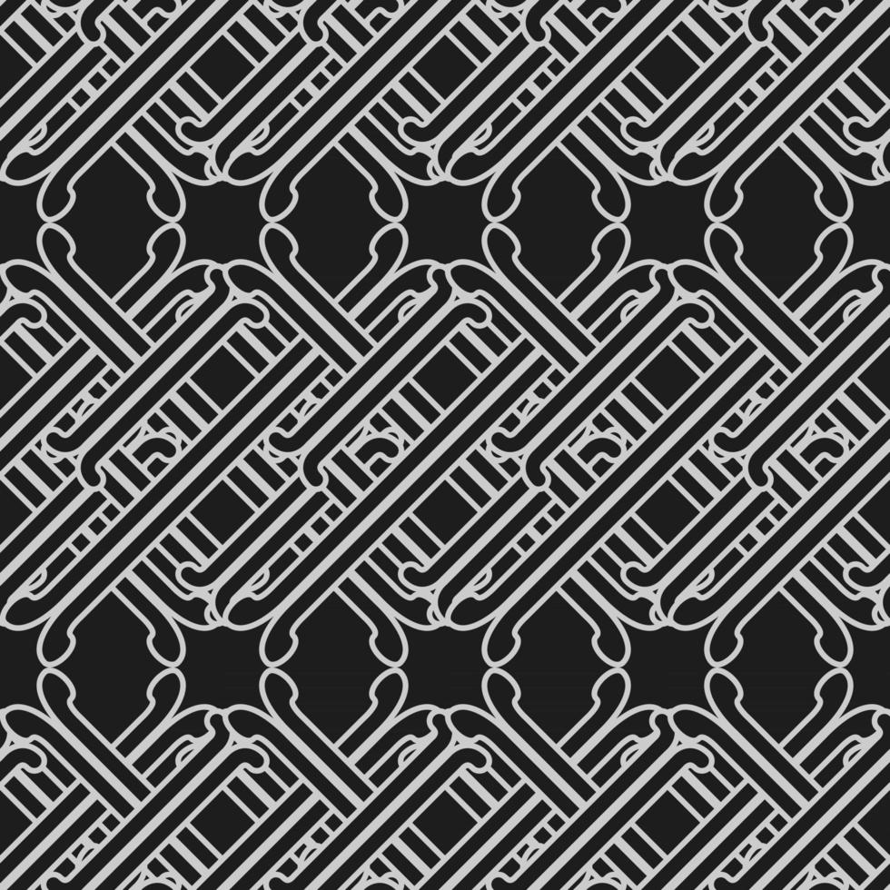 Geometric fabric abstract ethnic pattern vector