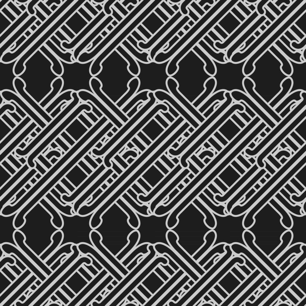 Geometric fabric abstract ethnic pattern vector