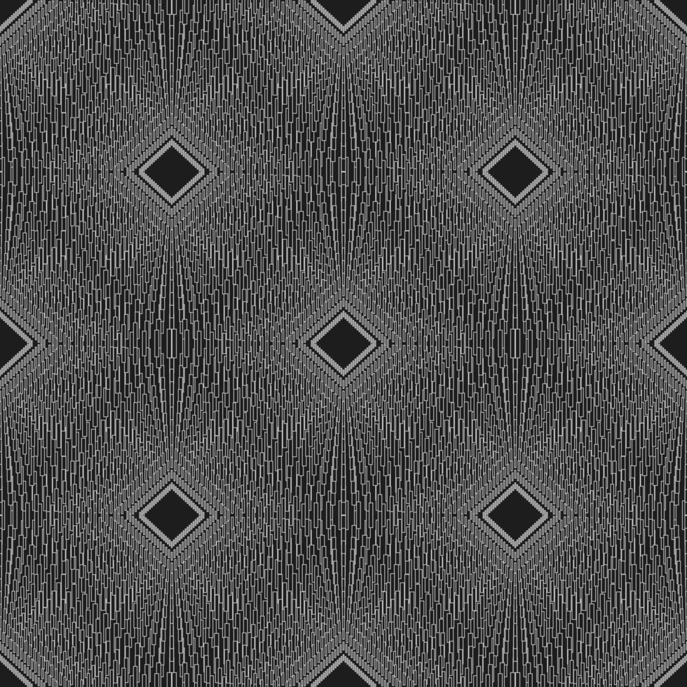 Geometric fabric abstract ethnic pattern vector