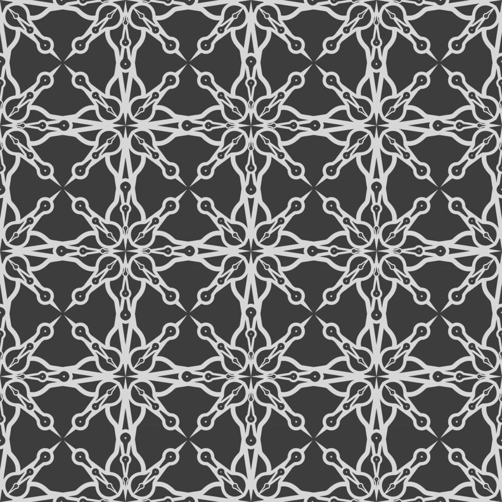 Geometric fabric abstract ethnic pattern vector
