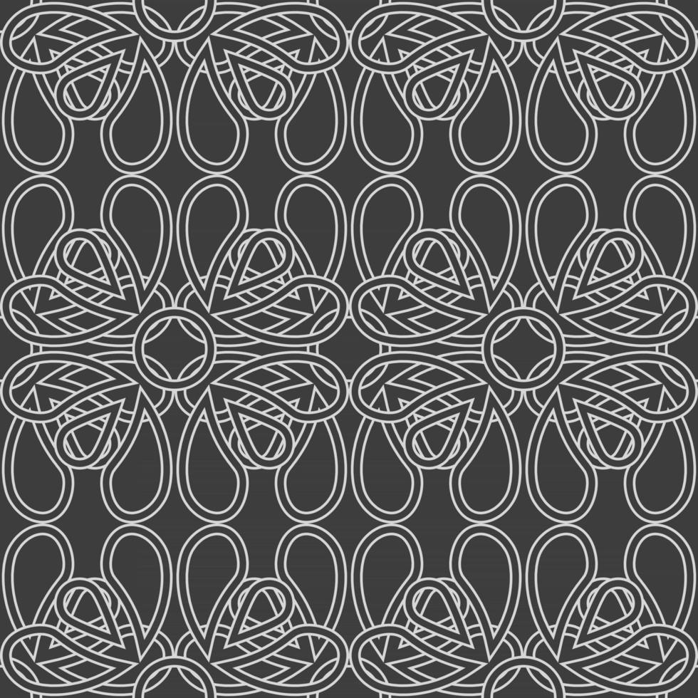 tela geométrica patrón étnico abstracto vector