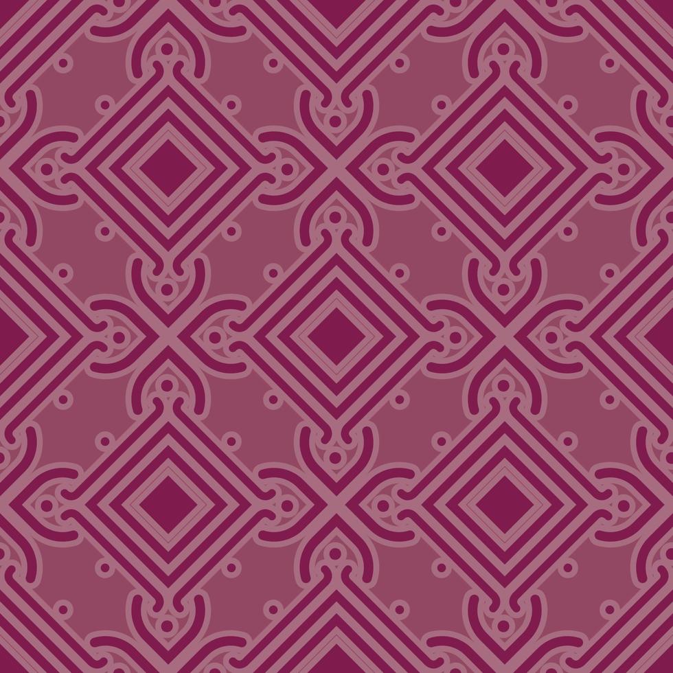 Geometric fabric abstract ethnic pattern vector