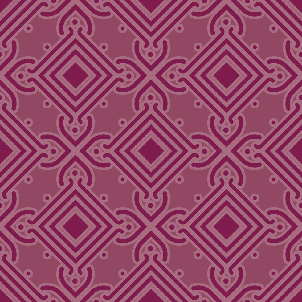 Geometric fabric abstract ethnic pattern vector