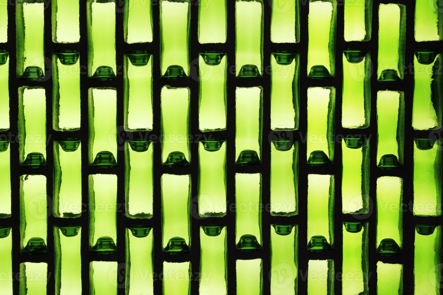 Green glass background photo