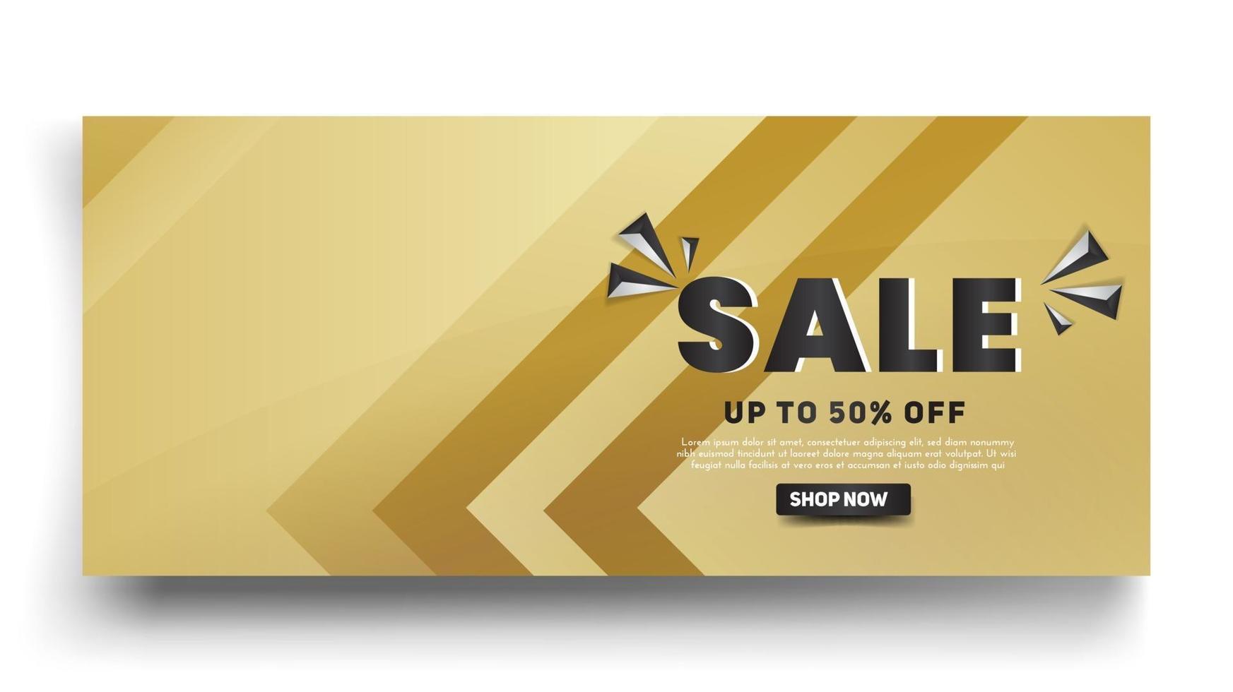 Sale banner template design with Big sale special offer for end of season special offer banner vector