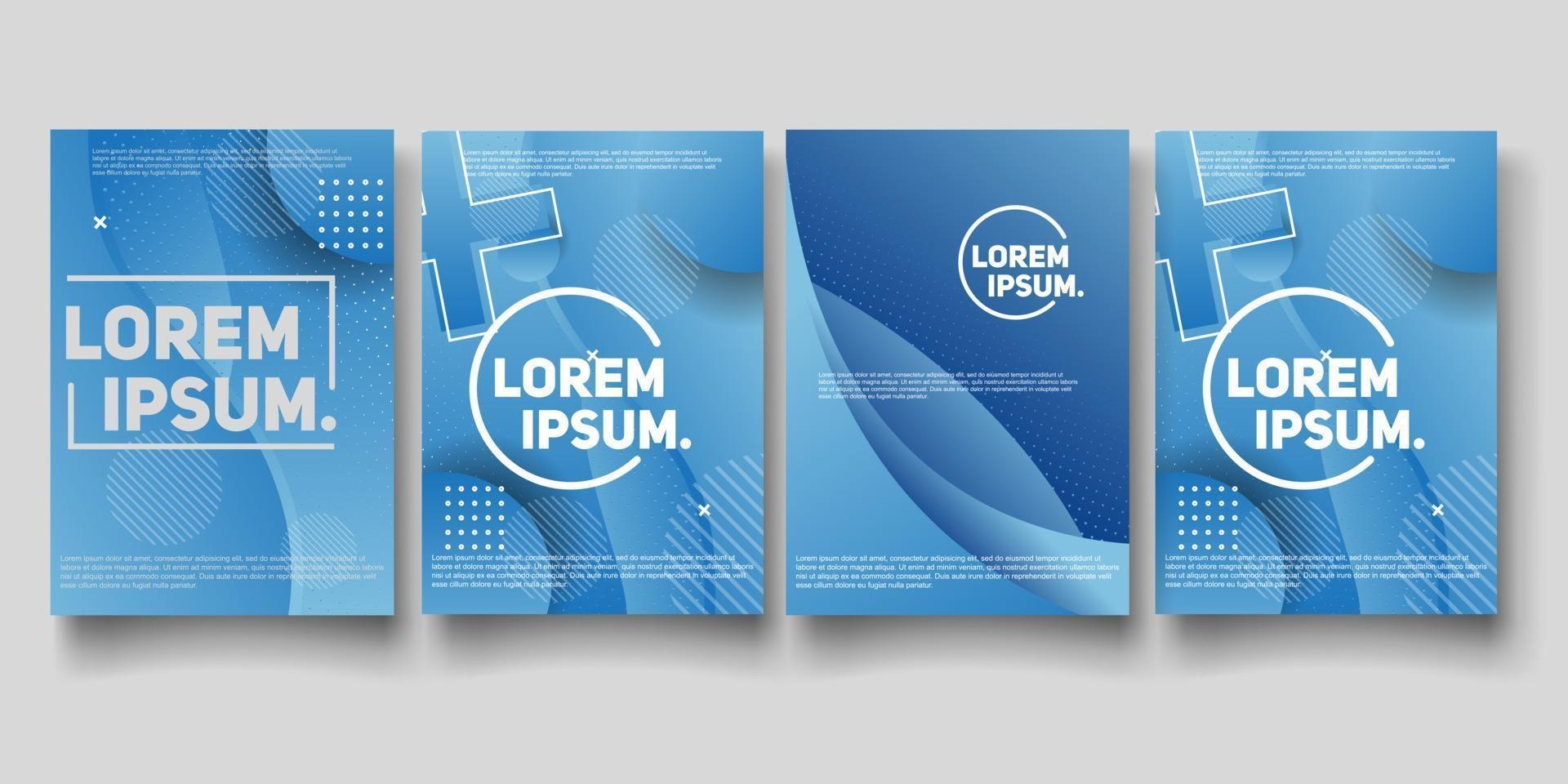 vector abstract gradient illustrations backgrounds for the cover of magazines about dreams