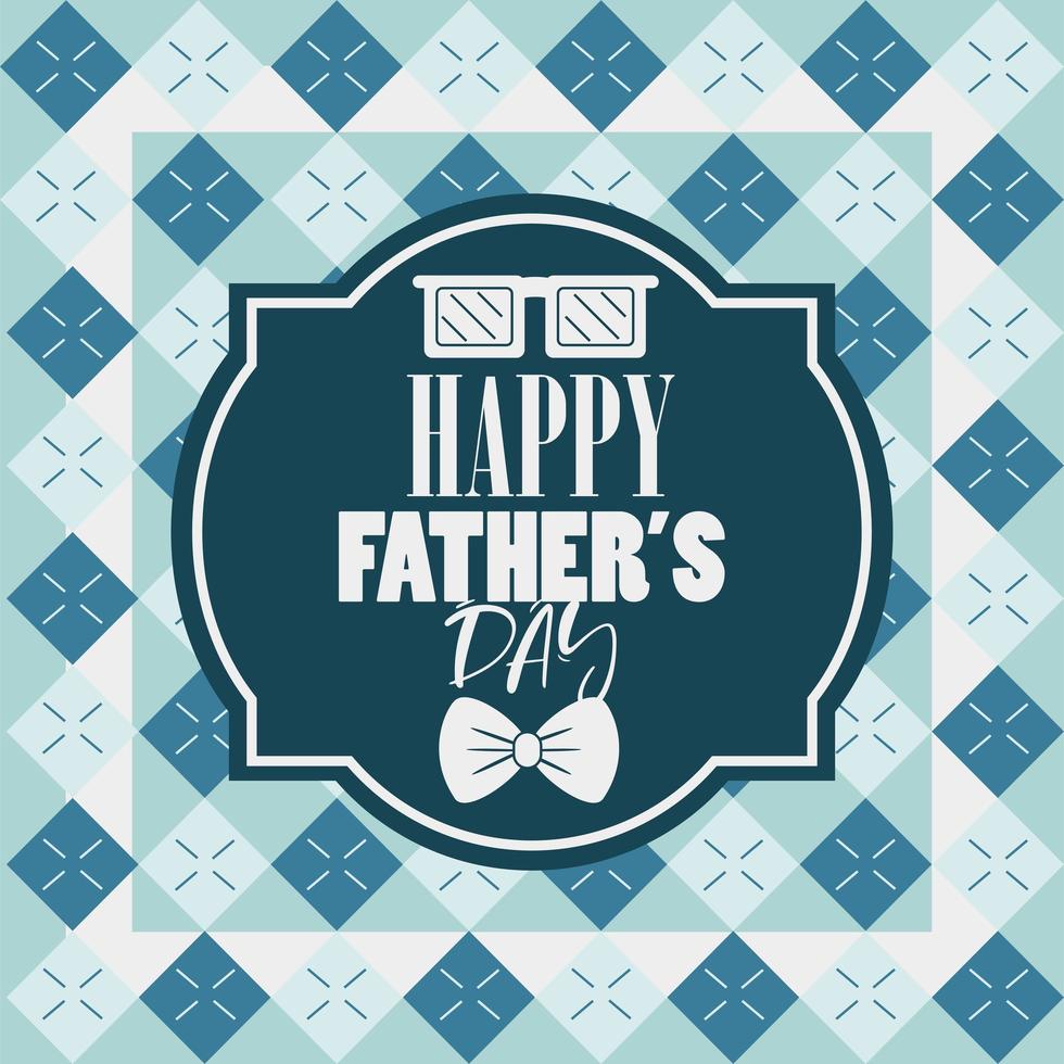 fathers day words vector