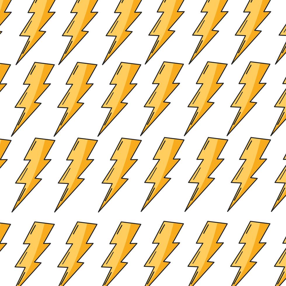 thunderbolt power background vector