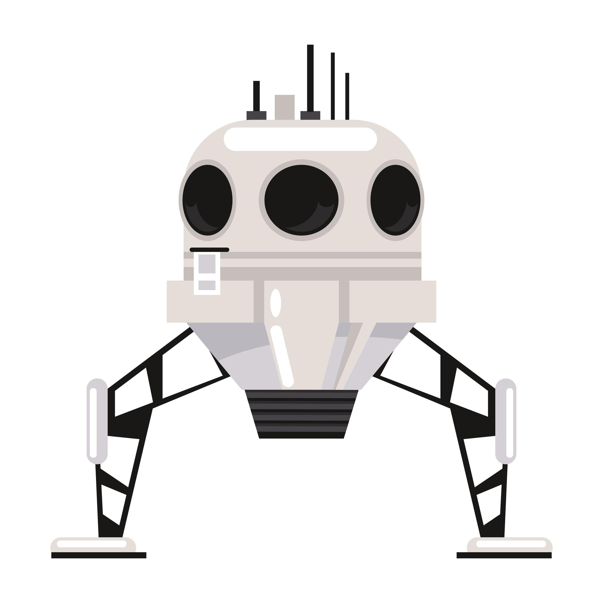 space robot icon 2504824 Vector Art at Vecteezy