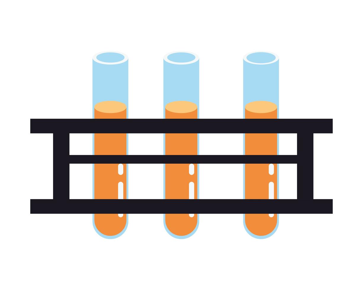 beaker and tubes test vector