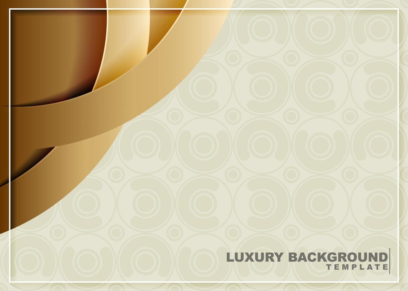 Gold wave abstract background illustration vector