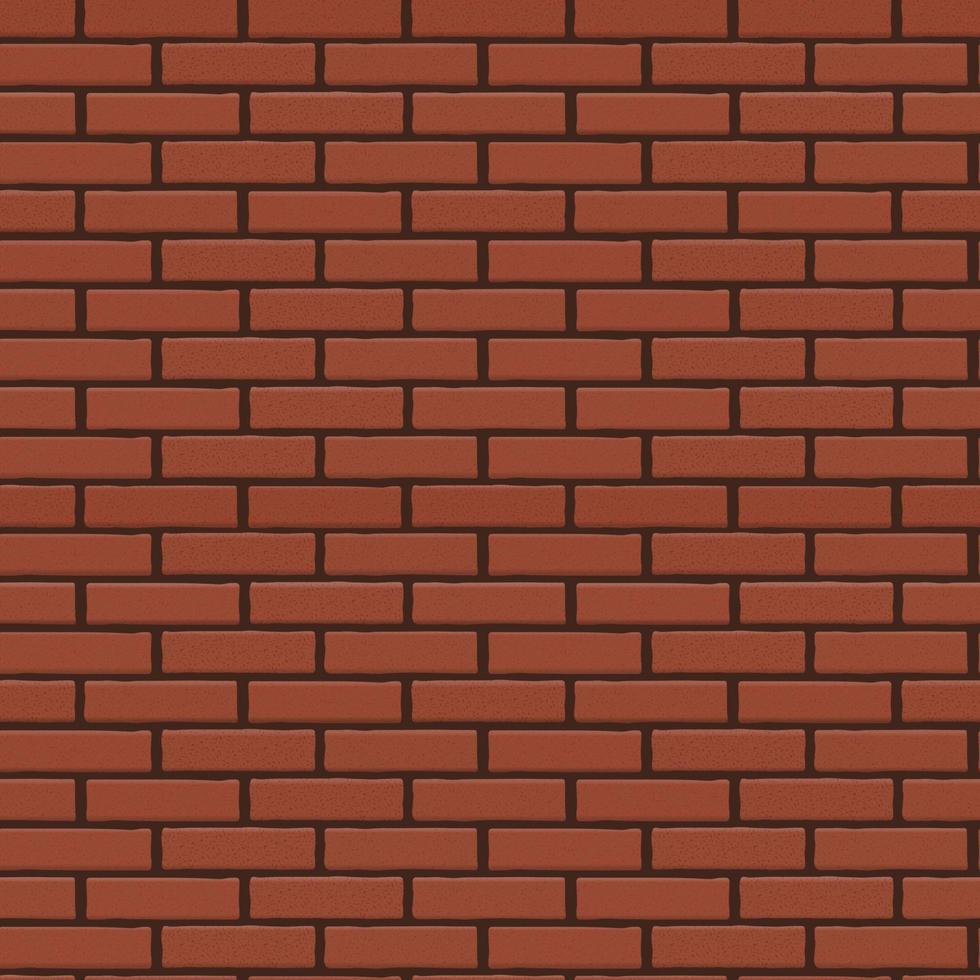 Brick Wall Seamless Vector Illustration Background