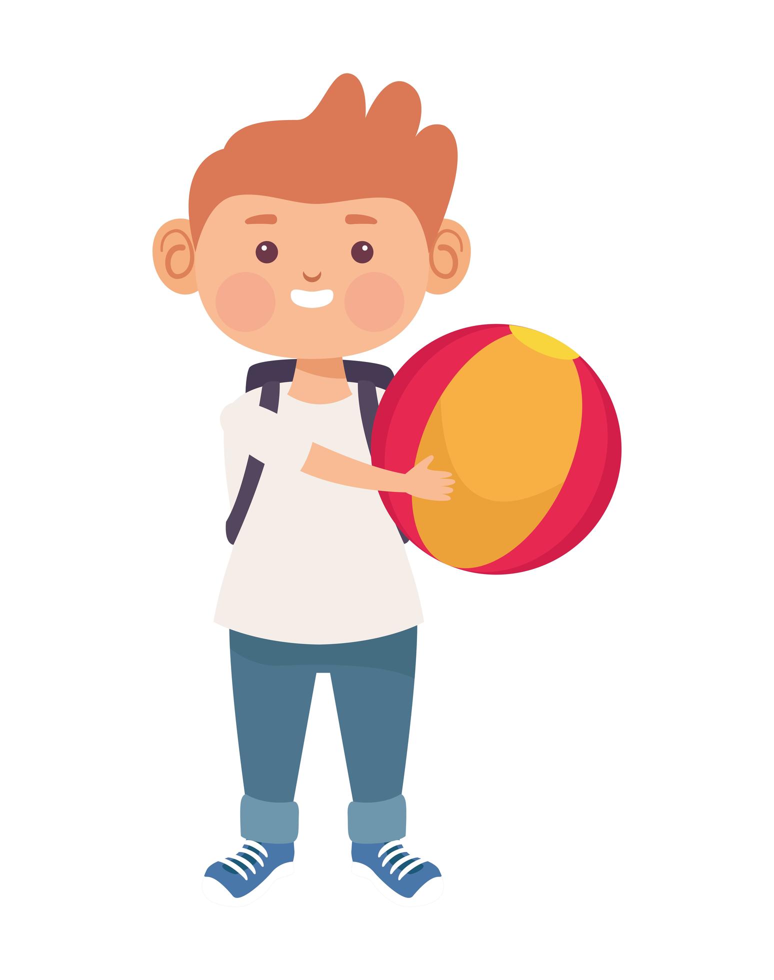 boy with balloon 2506969 Vector Art at Vecteezy
