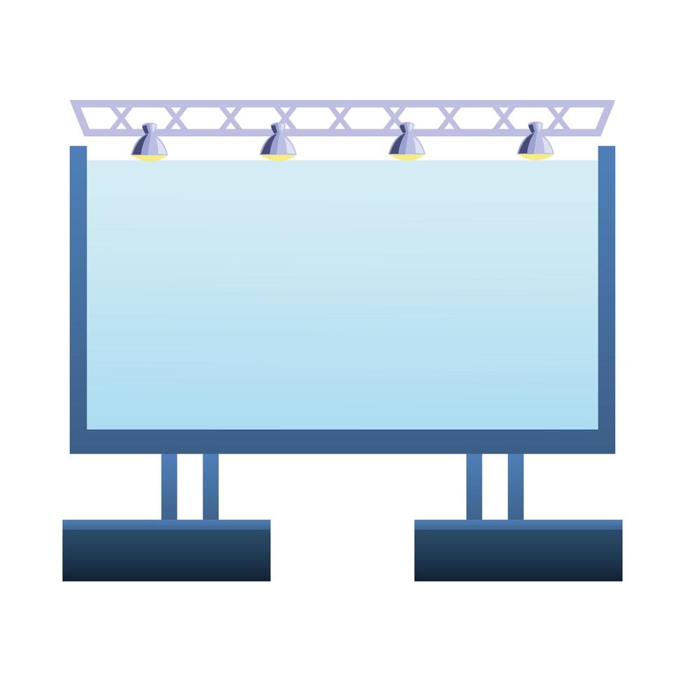 autocinema display icon vector