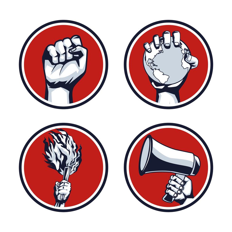 four hands revolution vector