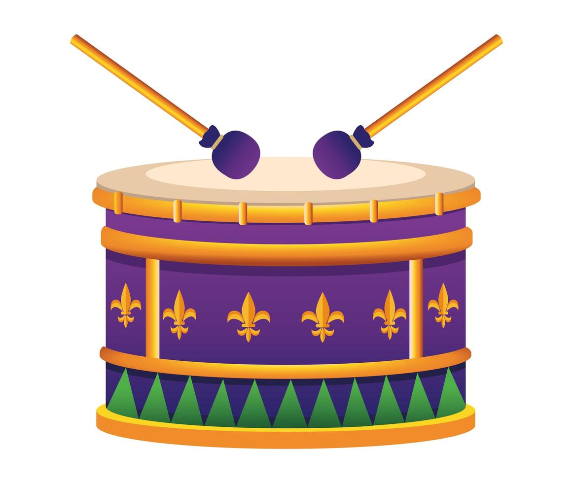 mardi gras musical instrument beads