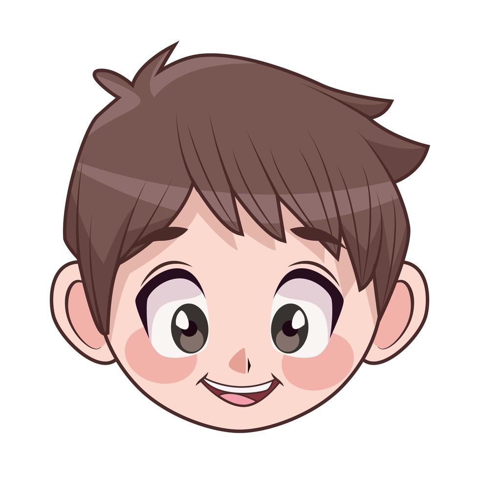 anime boy avatar 11484429 Vector Art at Vecteezy