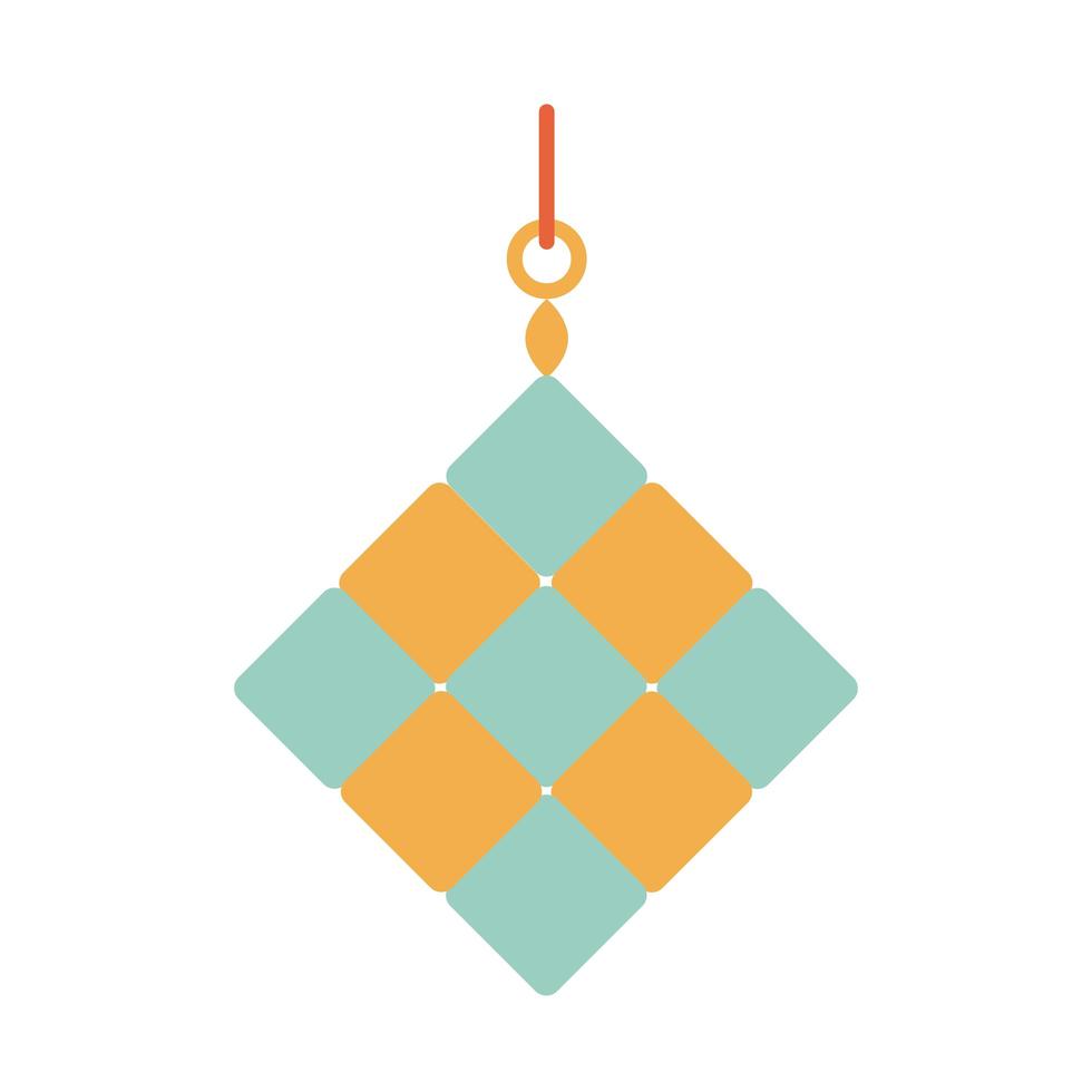 decoration ornament ramadan arabic islamic celebration tone color icon vector