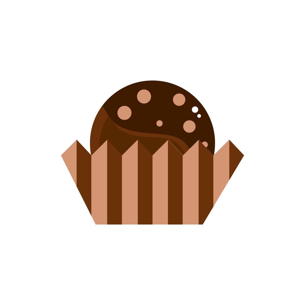 cookie chocolate sweet confectionery snack food candy vector