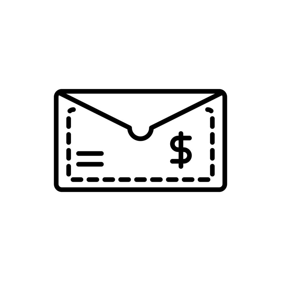 mail envelope business cash money line design 2509438 Vector Art at